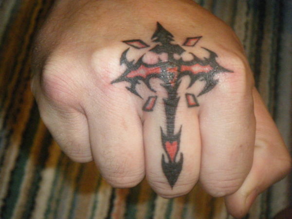 Amazing Cross Tattoo Design