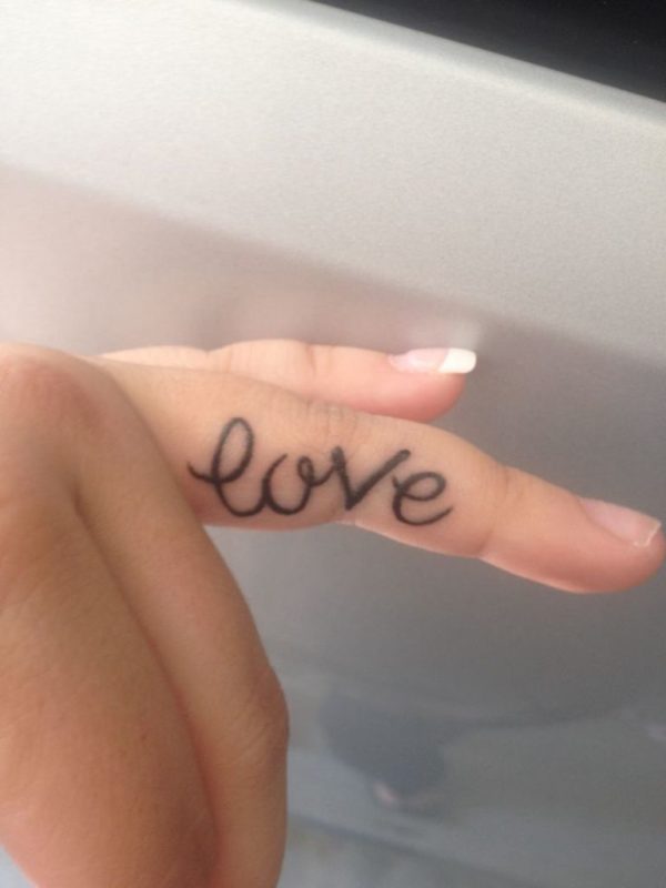 Attractive Love Tattoo