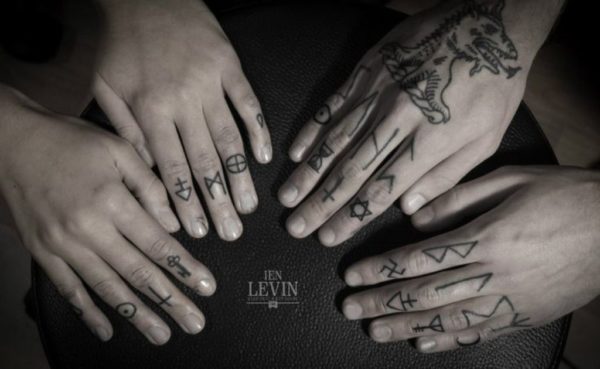Attractive Finger Tattoo