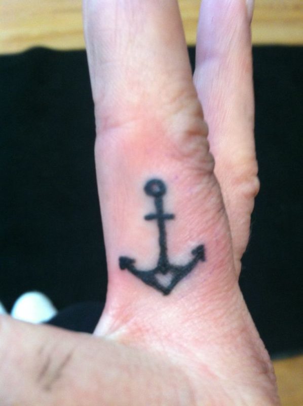 Awesome Anchor  Tattoo