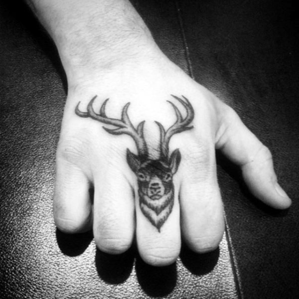 Awesome Deer Tattoo