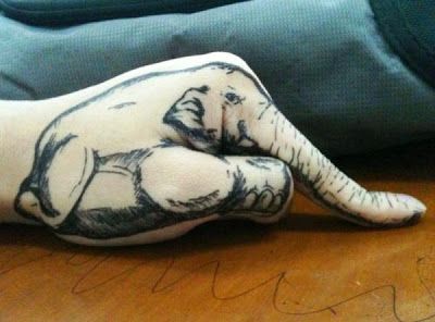 Awesome Elephant Tattoo