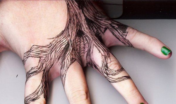 Awesome Finger Tattoo