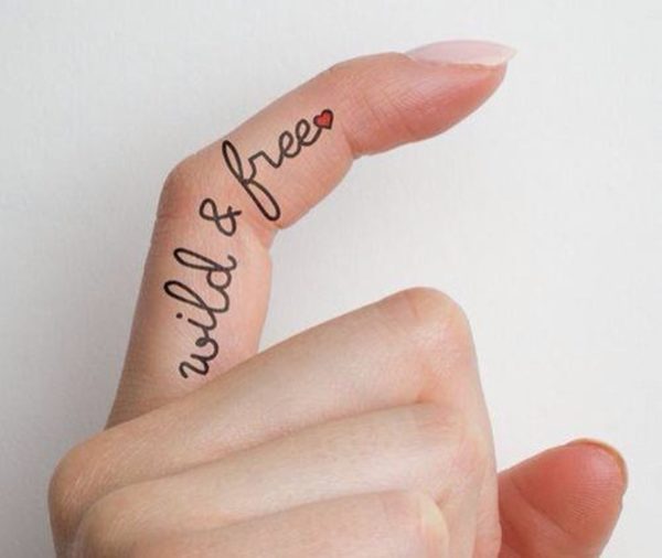 Awesome Word Tattoo