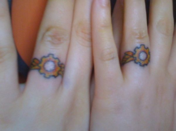 Cool Finger Tattoo