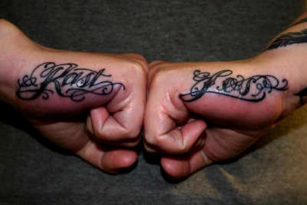 Awesome Word Tattoo