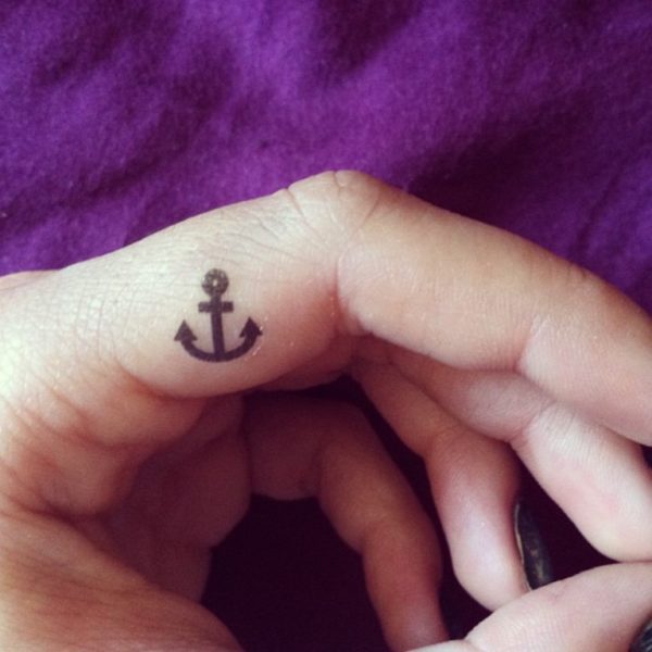 Beautiful Anchor Tattoo