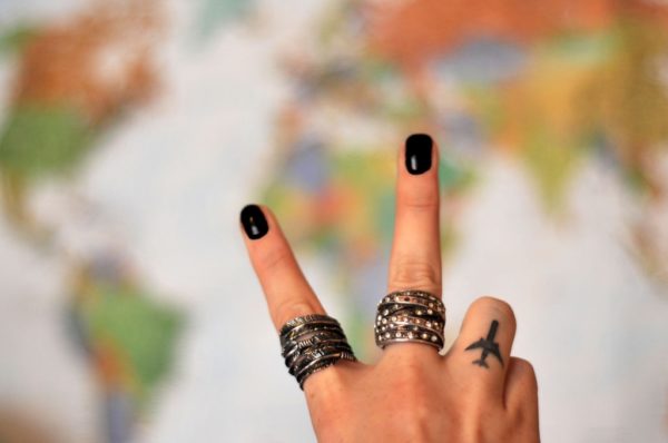 Beautiful Finger Tatoo