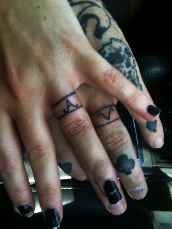 Beautiful Finger Tattoo