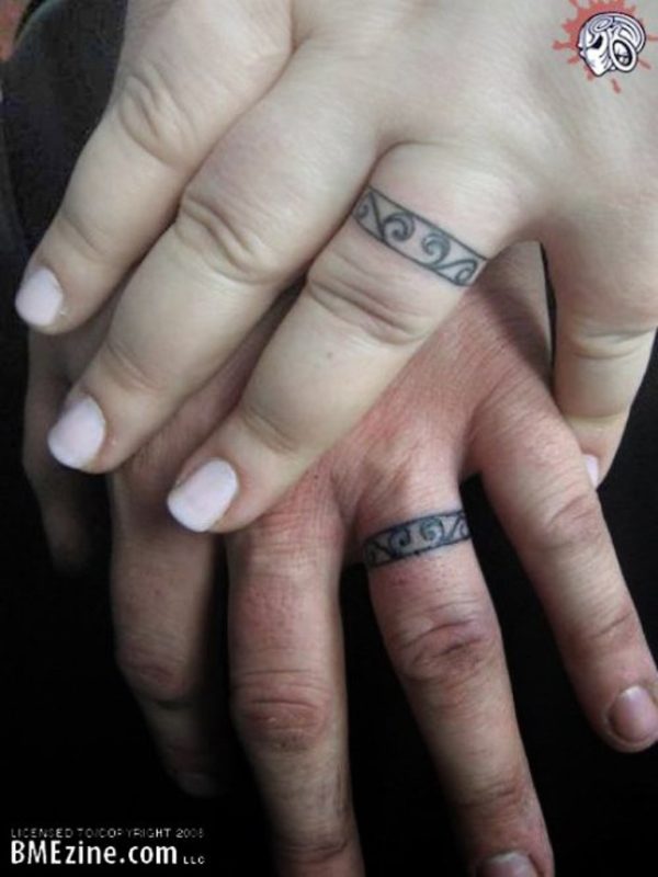 Celtic Finger Tattoo