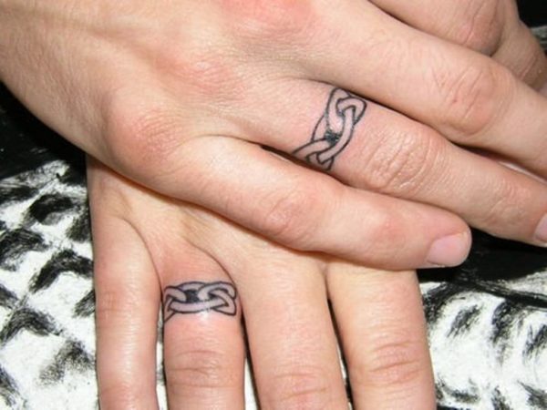 Celtic Ring Finger Tattoo