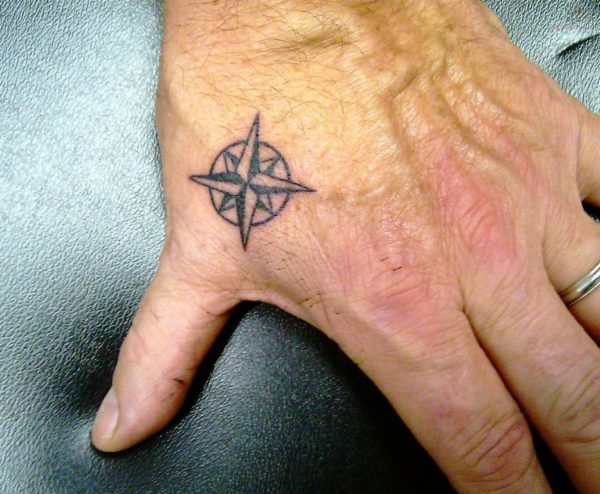 Compass Tattoo