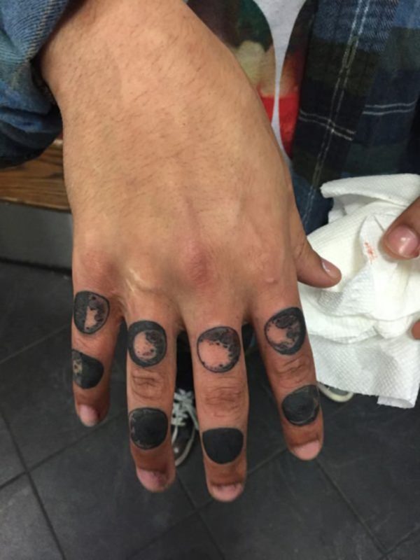 Cool Finger Tattoo