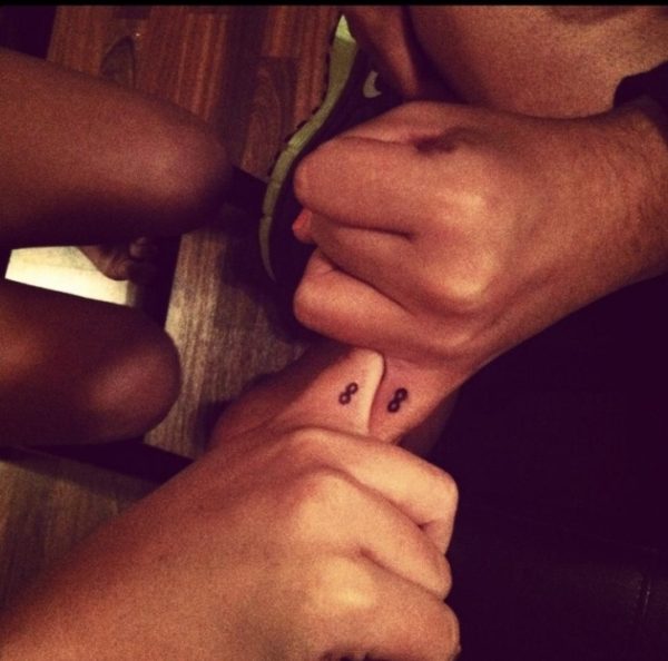 Cute Infinity Tattoo