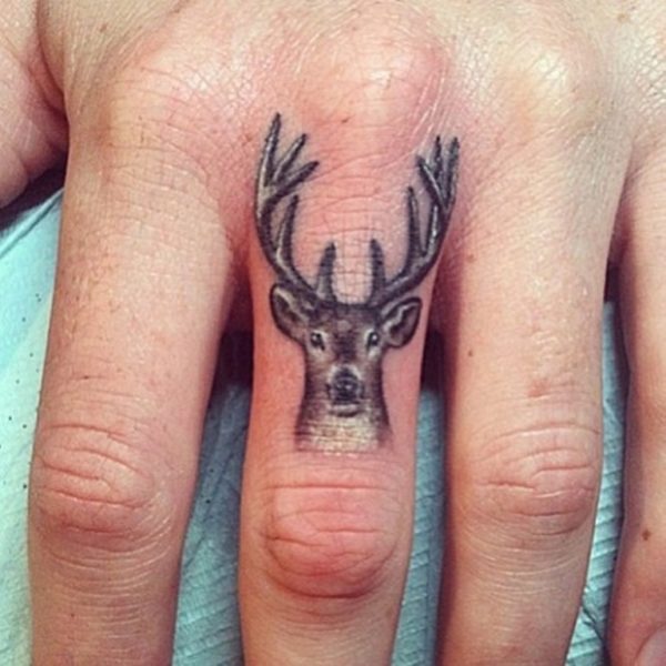 Deer Tattoo Design