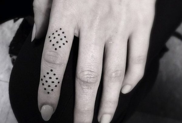 Elegant Dots Tattoo
