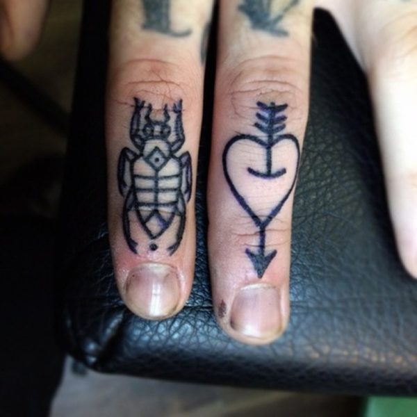 Elegant Finger Tattoo