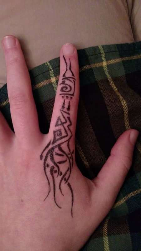 Excellent Tribal Tattoo Design-FT106