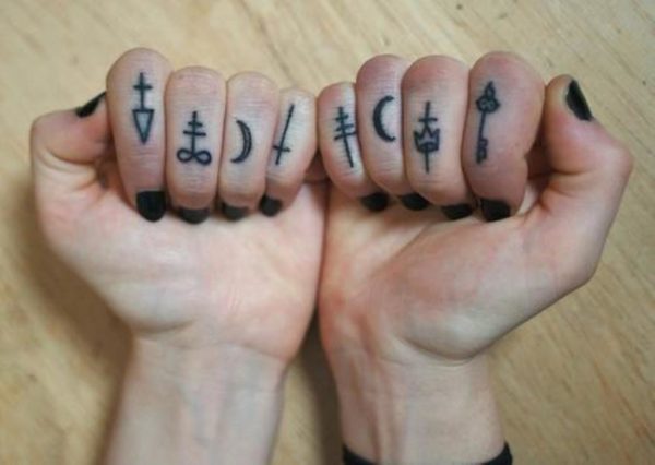 Fantastic Finger Tattoo Design
