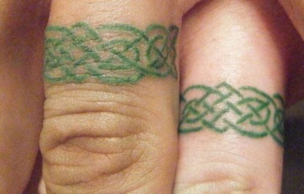 Green Celtic Tattoo