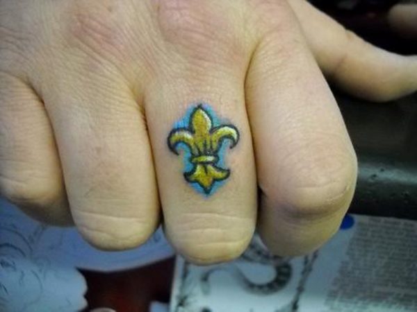 Healing  Finger Tattoo