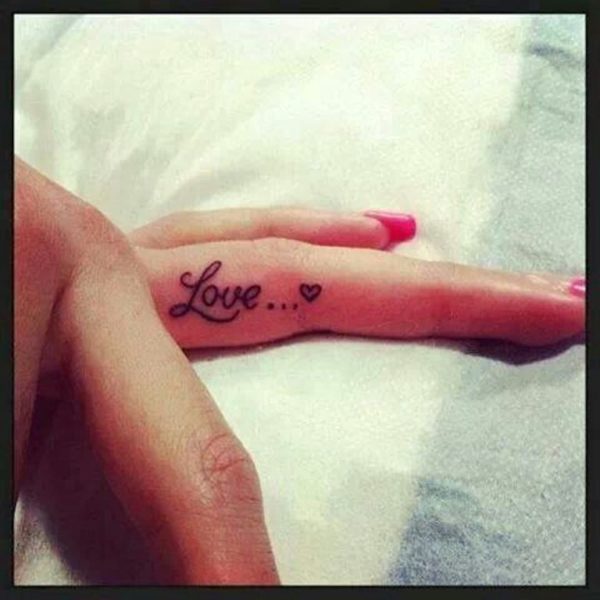 Heart And Love Tattoo