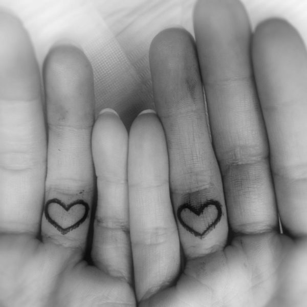 Heart Ring Tattoo