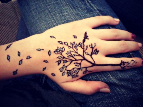 Henna Tree Tattoo