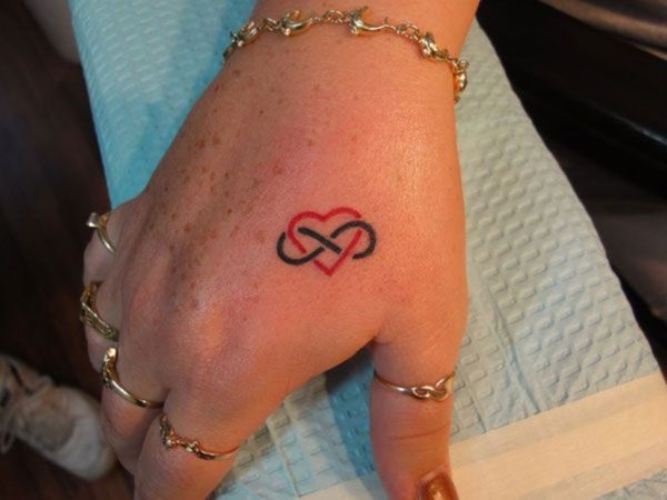 Infinity Heart Tattoo