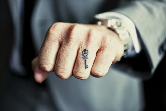 Key Tattoo Design