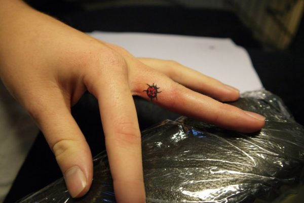 Lady Bug Tattoo