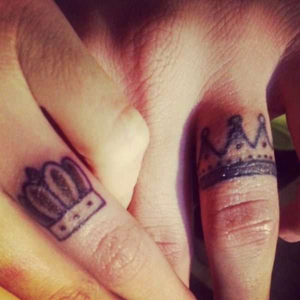 Matching Crown Tattoo