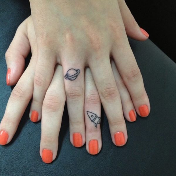 Nice Finger Tattoo