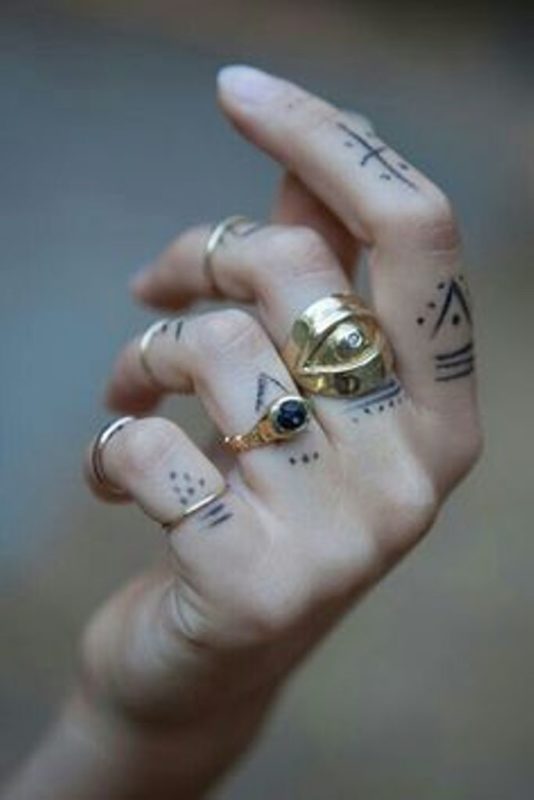 Nice Finger Tattoo