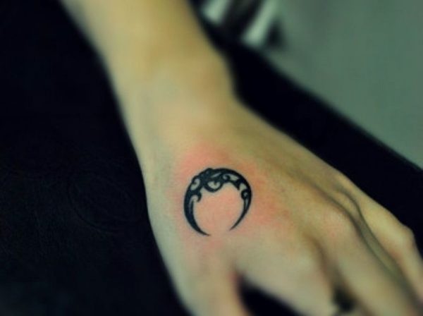 Nice Moon Tattoo 