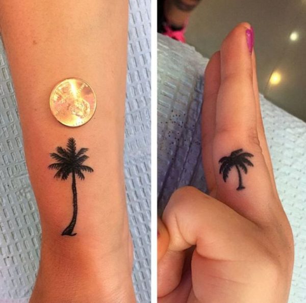 Palm Tree Tattoo