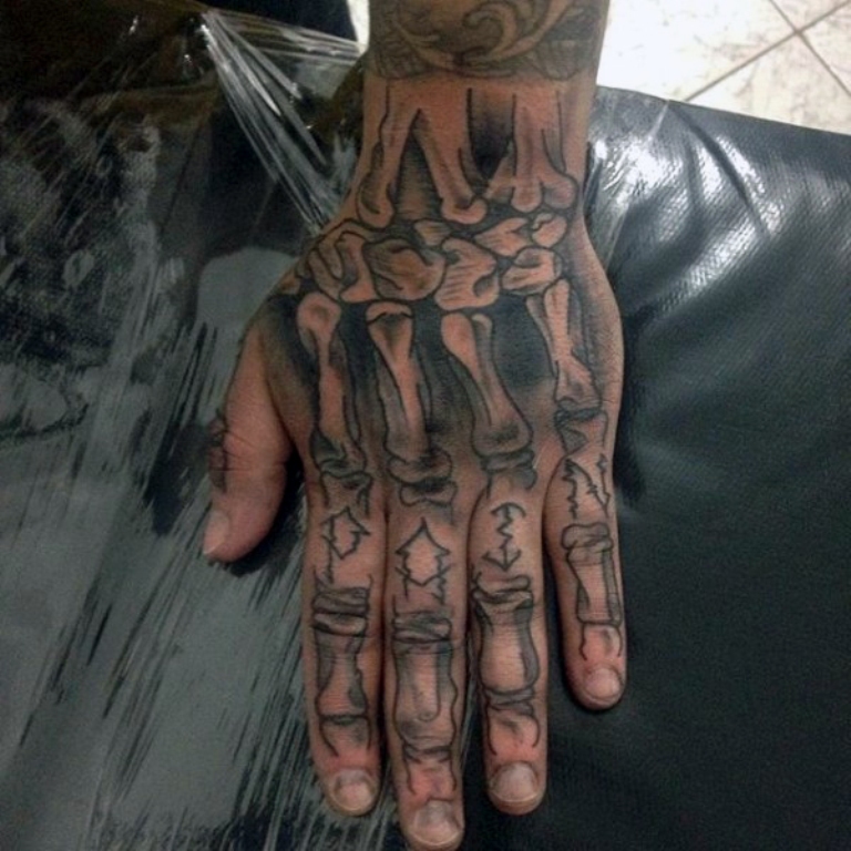 33 Attractive Finger Tattoos For Men