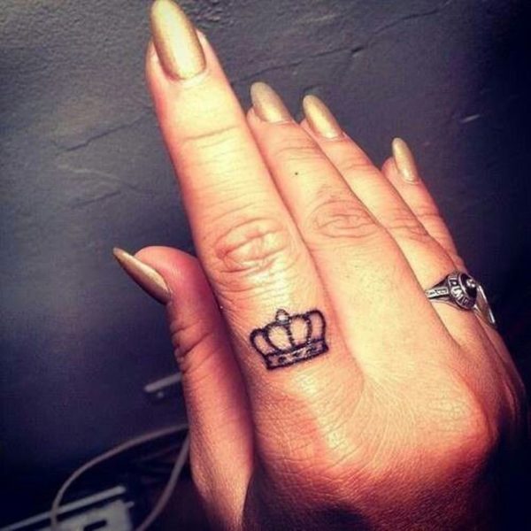 Queen Crown Tattoo