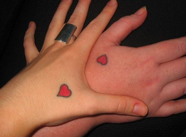 Red Heart Tattoo