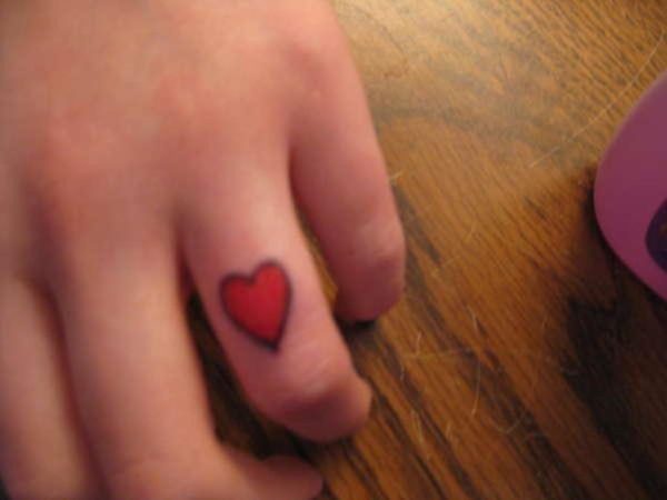 Red Heart Tattoo