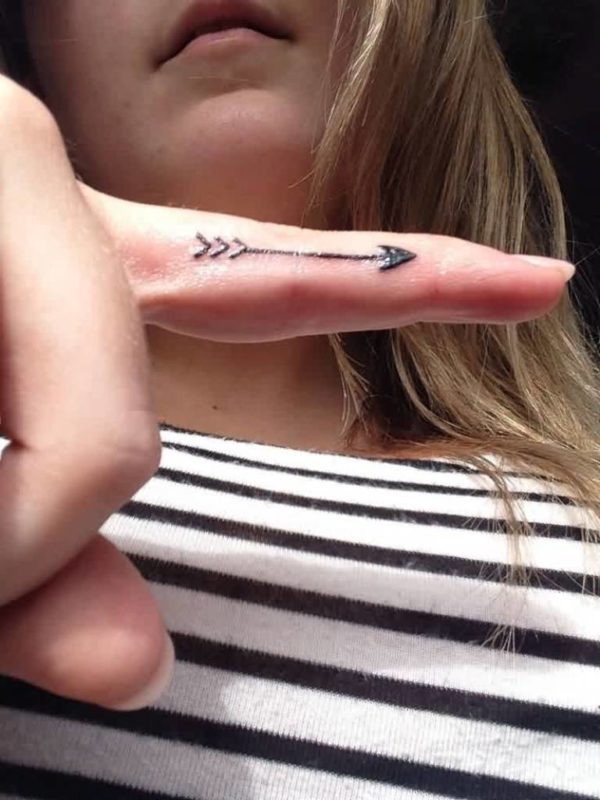 Simple Arrow Tattoo