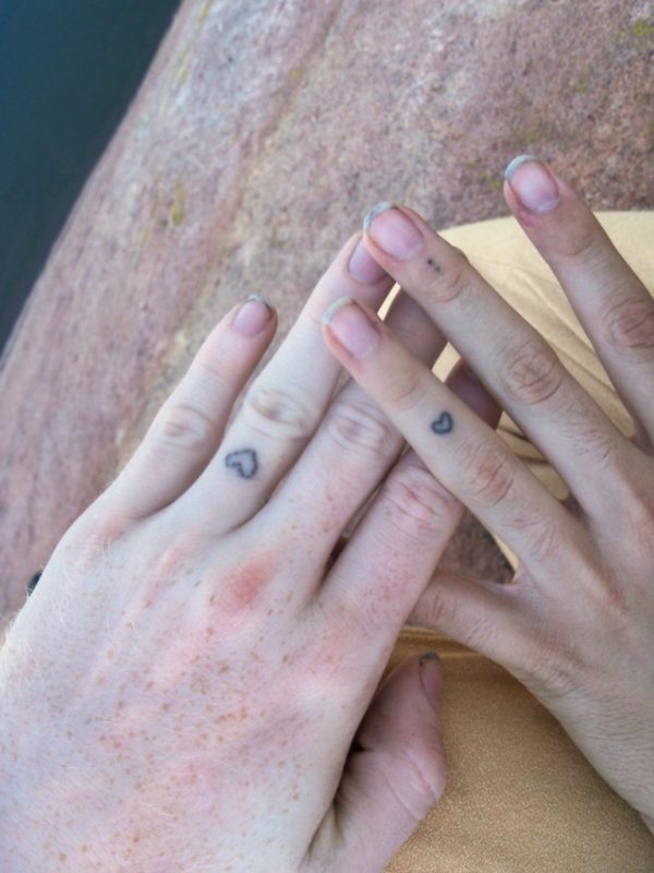 Simple Finger Tattoo