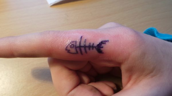 Small Arrow Tattoo