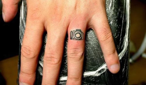 Small Camera Tattoo