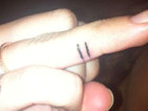 Small Equality Tattoo