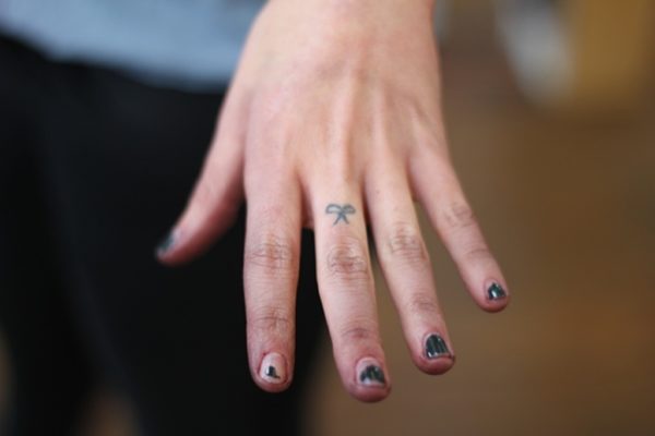 Small Finger Tattoo