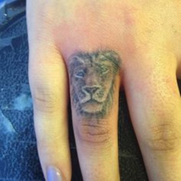 Small Lion Tattoo