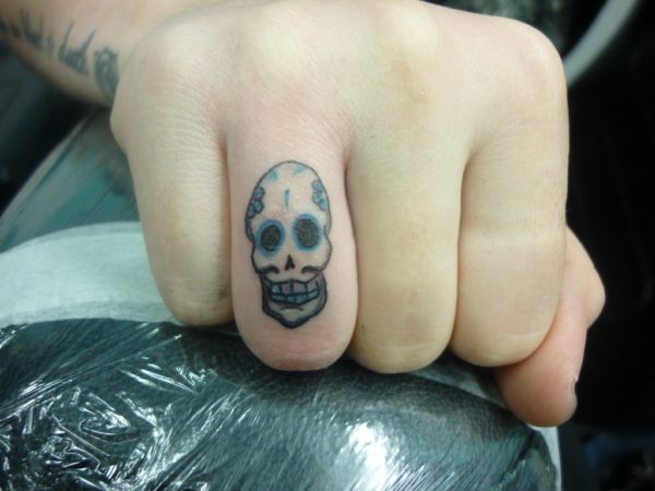 Small Skull Tattoo