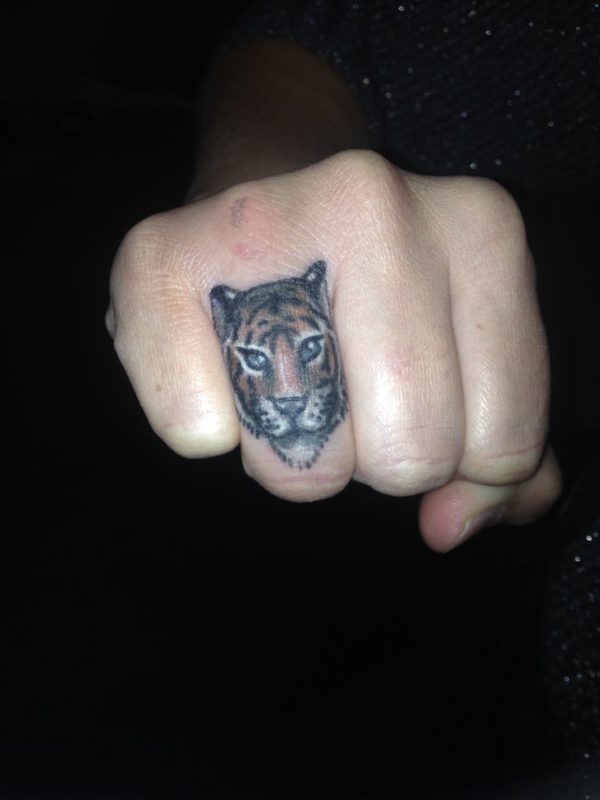 Small Tiger Tattoo