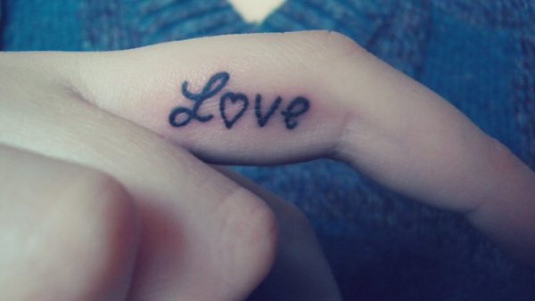 Stylish Love Tattoo